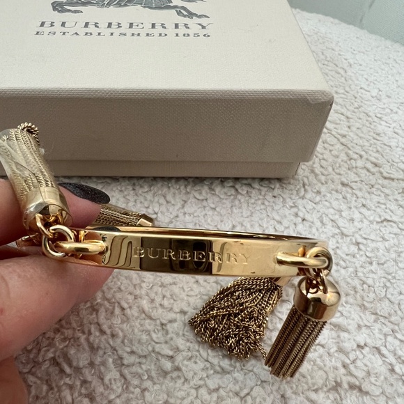 Brand new Burberry gold tassel bangle - Picture 4 of 4